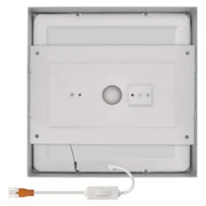 EMOS Lighting LED prisadené svietidlo, štvorec, biele, 21W, CCT