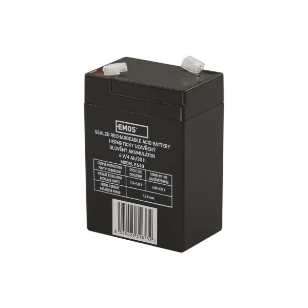 EMOS AKUMULÁTOR SLA 6V /4Ah FA-4,7mm