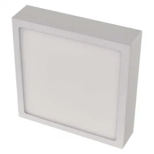 EMOS Lighting LED prisadené svietidlo, štvorec, biele, 21W, CCT