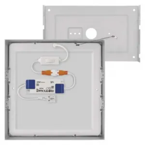 EMOS Lighting LED prisadené svietidlo, štvorec, biele, 21W, CCT