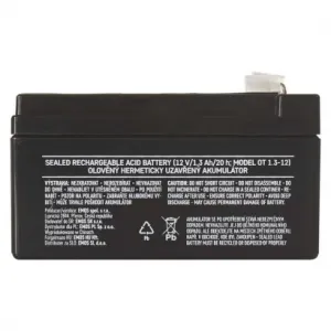 EMOS AKUMULÁTOR SLA 12V/1,3Ah FA-4,7mm