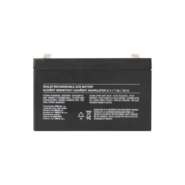 EMOS AKUMULÁTOR SLA 6V/7Ah FA-4,7mm