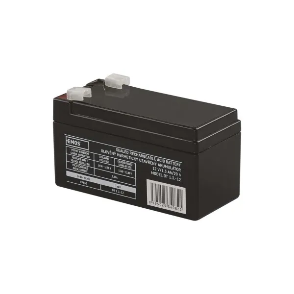 EMOS AKUMULÁTOR SLA 12V/1,3Ah FA-4,7mm