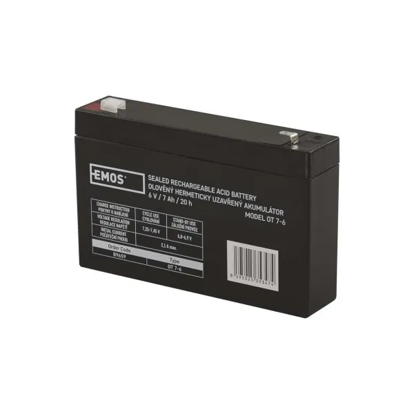 EMOS AKUMULÁTOR SLA 6V/7Ah FA-4,7mm