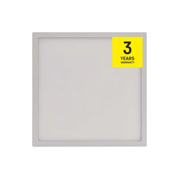 EMOS Lighting LED prisadené svietidlo, štvorec, biele, 21W, CCT