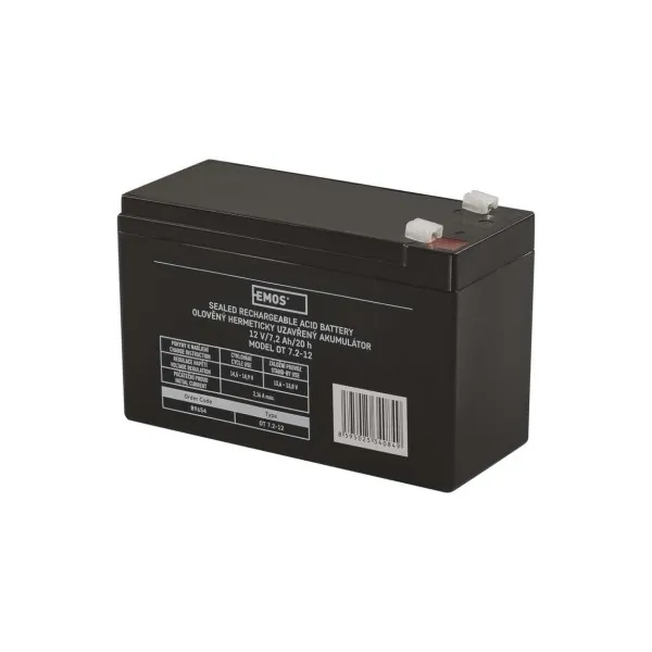 EMOS AKUMULÁTOR SLA 12V 7,2Ah FA4,7