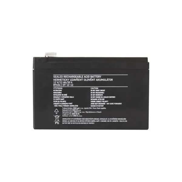EMOS AKUMULÁTOR SLA 12V/12Ah FA-6,3mm
