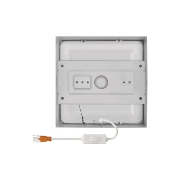 EMOS Lighting LED prisadené svietidlo, štvorec, biele, 12,5W, CCT