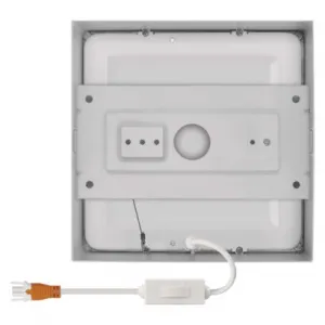EMOS Lighting LED prisadené svietidlo, štvorec, biele, 12,5W, CCT