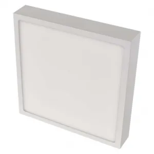 EMOS Lighting LED prisadené svietidlo, štvorec, biele, 12,5W, CCT