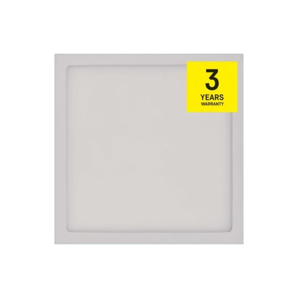 EMOS Lighting LED prisadené svietidlo, štvorec, biele, 12,5W, CCT
