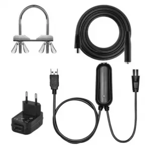 EMOS Anténa univerzálna VILLAGE CAMP–V400, DVB-T2, FM, DAB, filter LTE/4G/5G