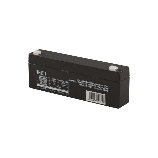 EMOS AKUMULÁTOR SLA 12V/2,2Ah FA-4,7mm