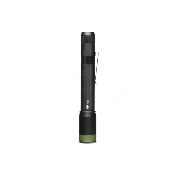 CREE + COB LED ručné svietidlo GP C33, 180 lm, 2× AA, fokus