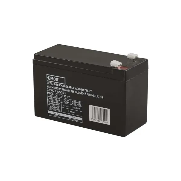 EMOS AKUMULÁTOR SLA 12V 7,2Ah FA6,3