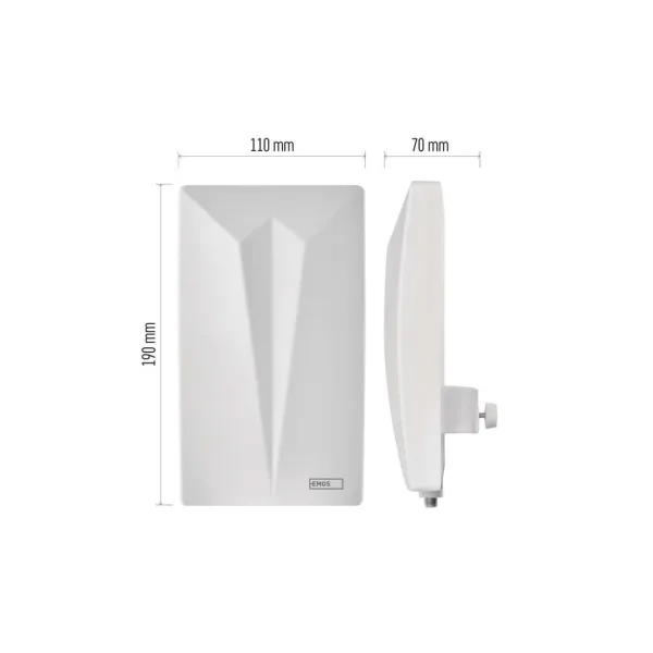 EMOS Anténa univerzálna VILLAGE CAMP–V400, DVB-T2, FM, DAB, filter LTE/4G/5G