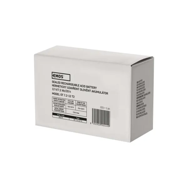 EMOS AKUMULÁTOR SLA 12V 7,2Ah FA6,3