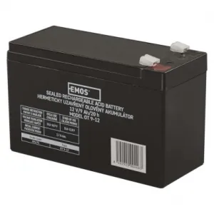 EMOS AKUMULÁTOR SLA 12V/9Ah FA-6,3mm