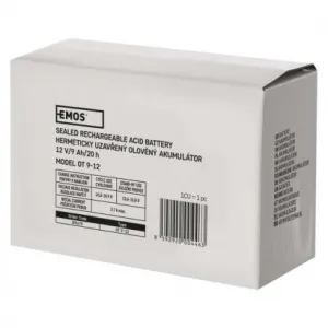 EMOS AKUMULÁTOR SLA 12V/9Ah FA-6,3mm