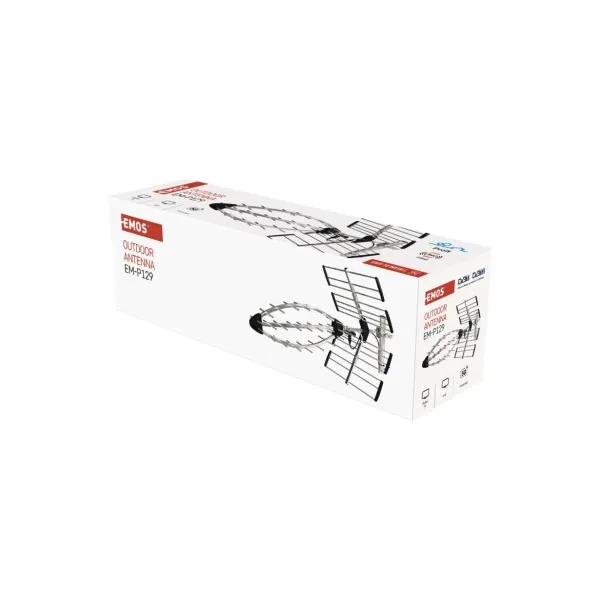 EMOS Anténa vonkajšia EM-29U5G, PROFI, 0–200 km, DVB-T2, filter LTE/4G/5G