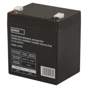 EMOS AKUMULÁTOR SLA 12V 5Ah FA6,3