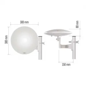 EMOS Anténa univerzálna VILLAGE MOON–V900, DVB-T2, FM, DAB, filter LTE/4G/5G