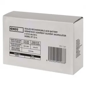 EMOS AKUMULÁTOR SLA 6V/12Ah FA-4,7Ah