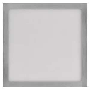 EMOS Lighting LED prisadené svietidlo, štvorec, strieborné, 12,5W, CCT