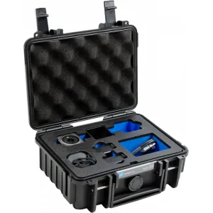B&W Hard Case vodeodolné (IP67) Series 500 for Action 2 Drone, čierna