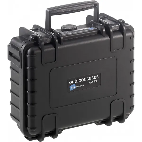 B&W Hard Case vodeodolné (IP67) Series 500 for Action 2 Drone, čierna