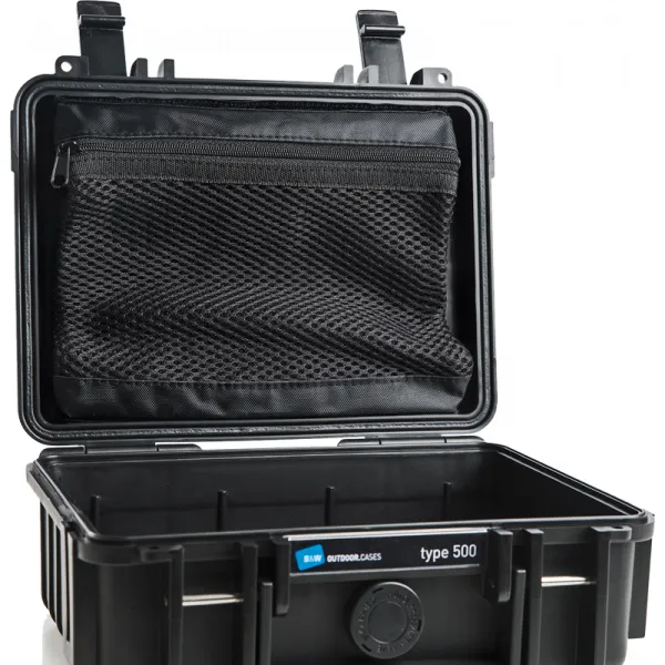 B&W Hard Case vodeodolné (IP67) Series 500 for Action 2 Drone, čierna