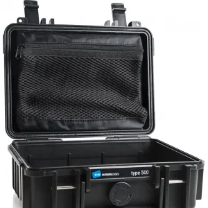 B&W Hard Case vodeodolné (IP67) Series 500 for Action 2 Drone, čierna