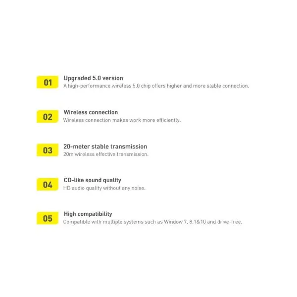 Bluetooth Adaptér Baseus BA04 čierny