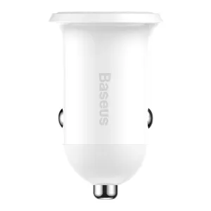 Baseus Grain Pro 2x USB 4,8A nabíjačka do auta (biela) 025367