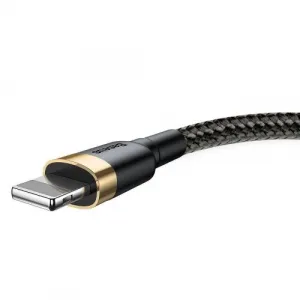 Baseus Cafule Nabíjací kábel USB-A / Lightning 2A 3m, Čierny
