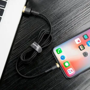 Baseus Cafule Nabíjací kábel USB-A / Lightning 2A 3m, Čierny