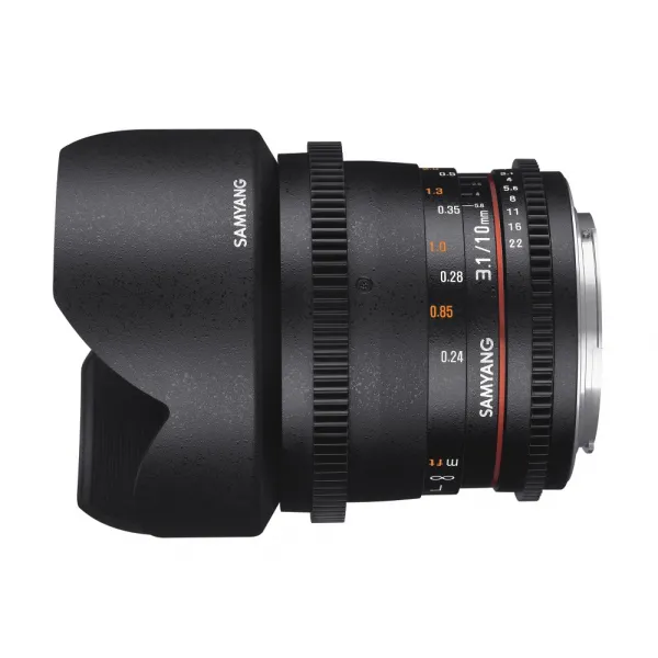 Objektív Samyang MF 10mm T3.1 CSII VDSLR APS-C Sony E