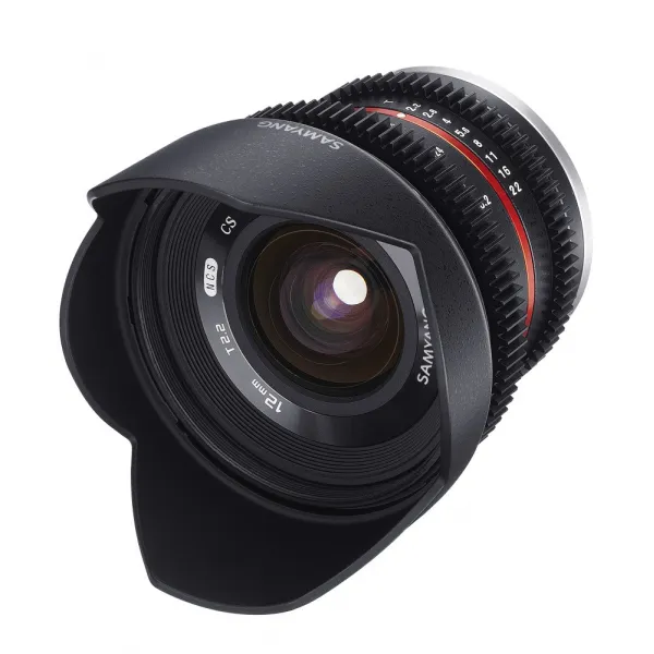 Objektív Samyang MF 12mm T2.2 Cine Video APS-C Canon M