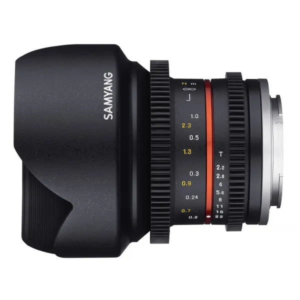 Objektív Samyang MF 12mm T2.2 Cine Video APS-C Canon M
