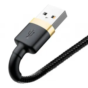 Baseus Cafule Nabíjací kábel USB-A / Lightning 2A 3m, Čierny