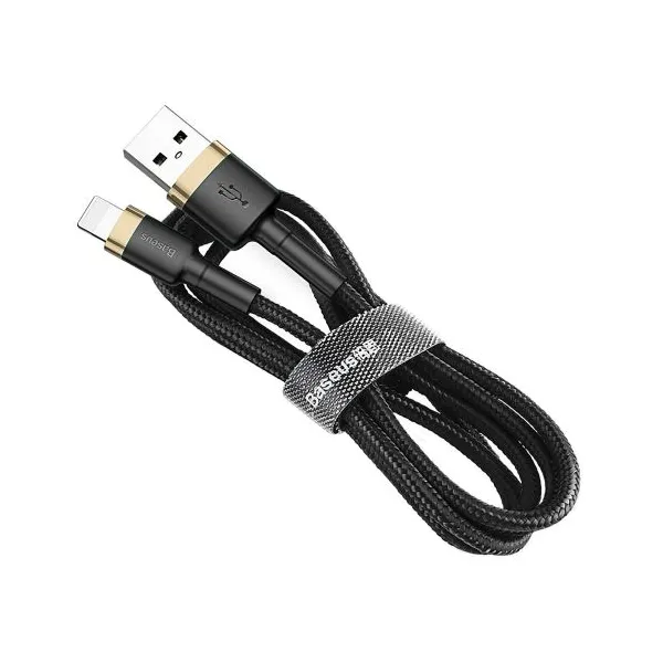 Baseus Cafule Nabíjací kábel USB-A / Lightning 2A 3m, Čierny