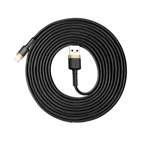 Baseus Cafule Nabíjací kábel USB-A / Lightning 2A 3m, Čierny