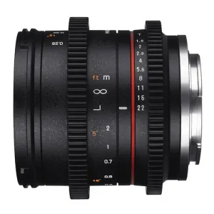 Objektív Samyang MF 21mm T1.5 Video APS-C Sony E