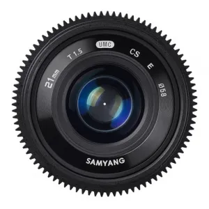 Objektív Samyang MF 21mm T1.5 Video APS-C Sony E