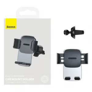 Držiak do auta Baseus Easy Control Clamp (do mriežky ventilácie) čierny