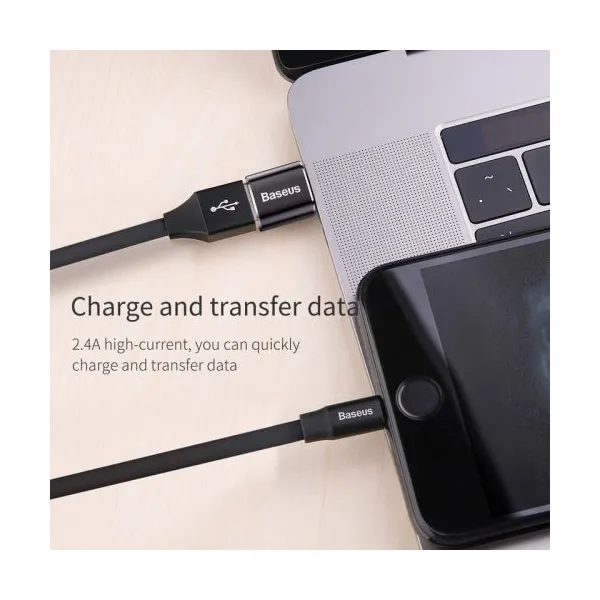 Baseus Exquisite Adaptér USB-C samec na USB samica Catotg-01