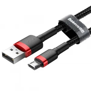 Kábel USB na Micro USB Baseus Cafule 1,5A 2m (červeno-čierny) 016544