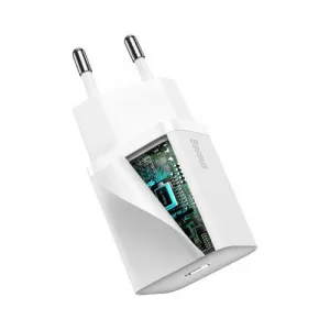 Baseus Super Si Quick Charger 1C 20W - biela
