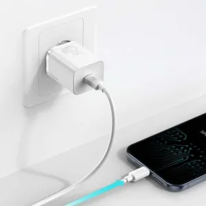 Baseus Super Si Quick Charger 1C 20W - biela