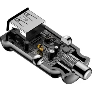 Baseus Grain 2x USB 5V 3,1A nabíjačka do auta (čierna) 016534
